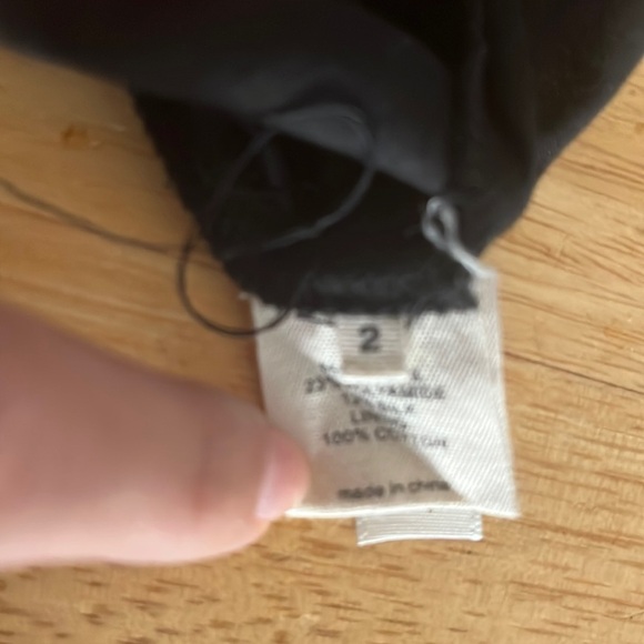 L’AGENCE strapless babydoll top size 2 - Picture 6 of 8